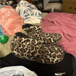 Shirts, dresses, slippers and a jacket!